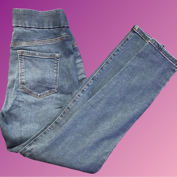 Nine West Women's Heidi Pull-On Denim Pants - Picture 2 of 4